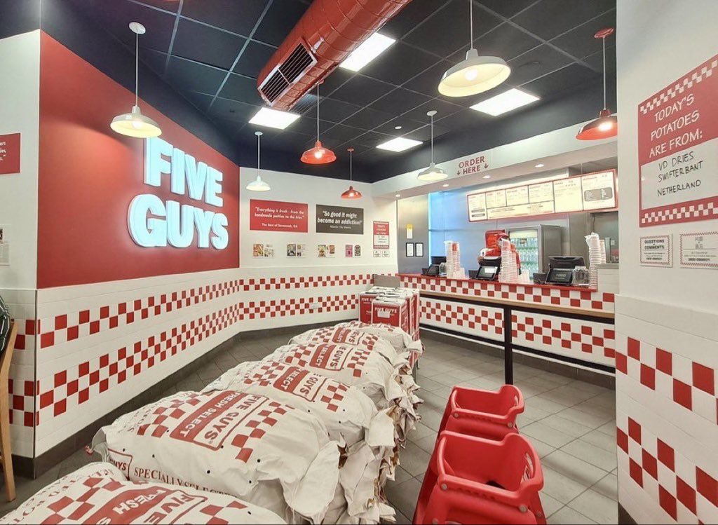 lady_valor_07's tweet image. i’m at five guys with $5 wtf can i get????