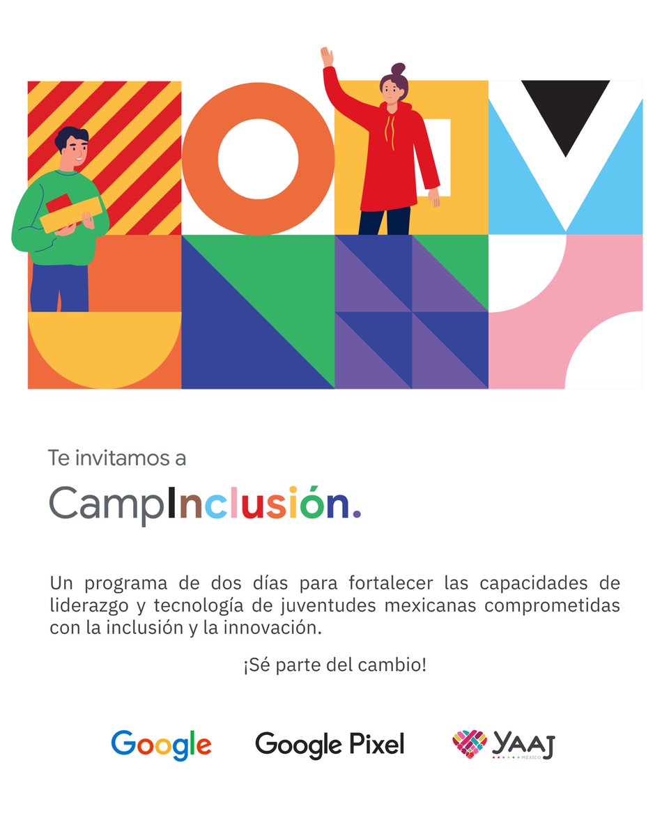 📣 Durante este espacio, platicamos qué es #CampInclusión y cómo aplicar, resolviendo dudas y compartiendo reflexiones. Sin duda, fue un encuentro de escucha activa y construcción colectiva para replicar la información con más juventudes universitarias en distintos territorios
