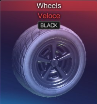 Scrake_killer's tweet image. OMG Black Veloce in the item shop. 🥶This wheel used to be around 6k-8k credits when trading was around. A nice black wheel for elite car designs. Use code: scrake 🙏
