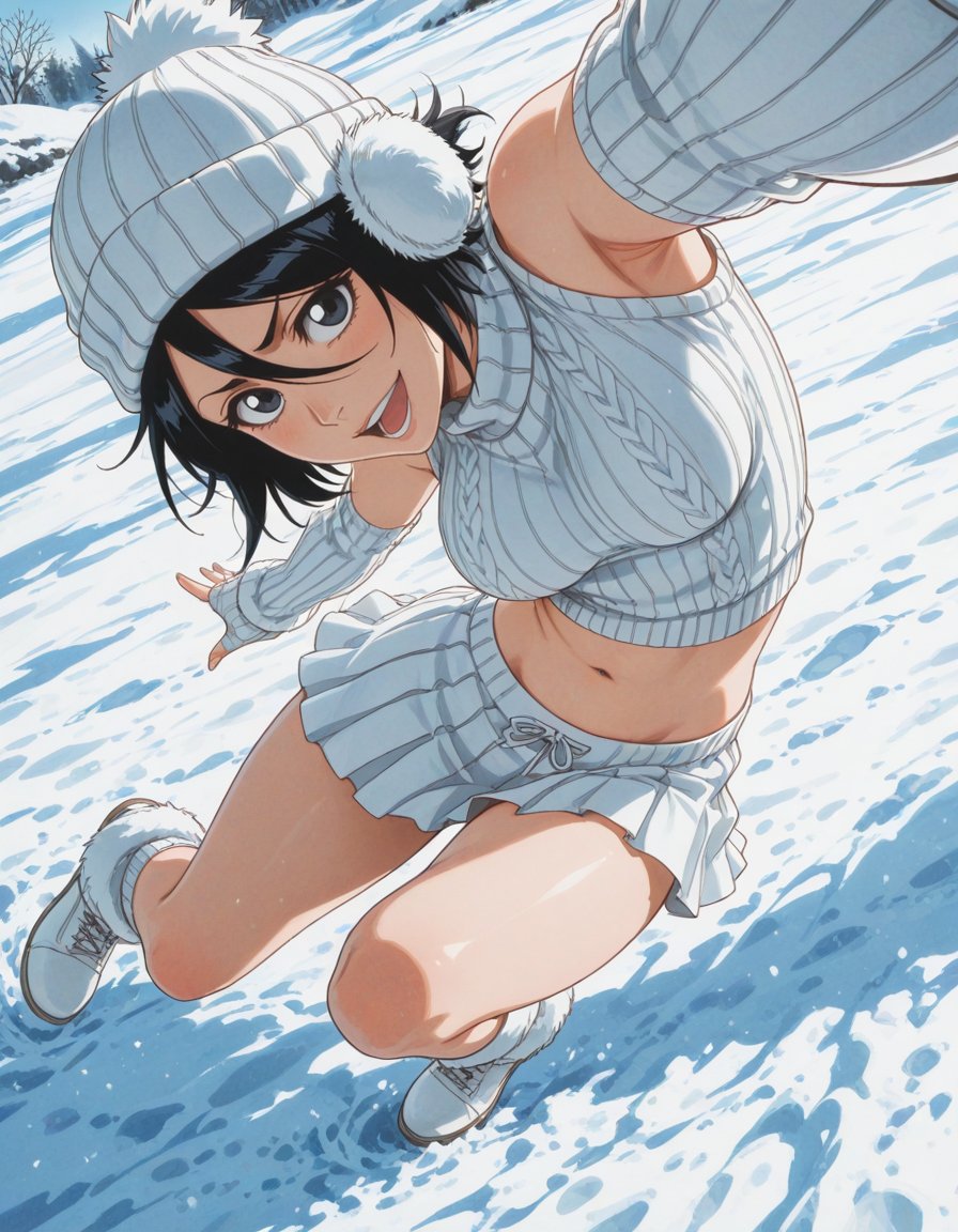 ChimpuSendzhin's tweet image. #AIart #AIイラスト #RukiaKuchiki #Bleach