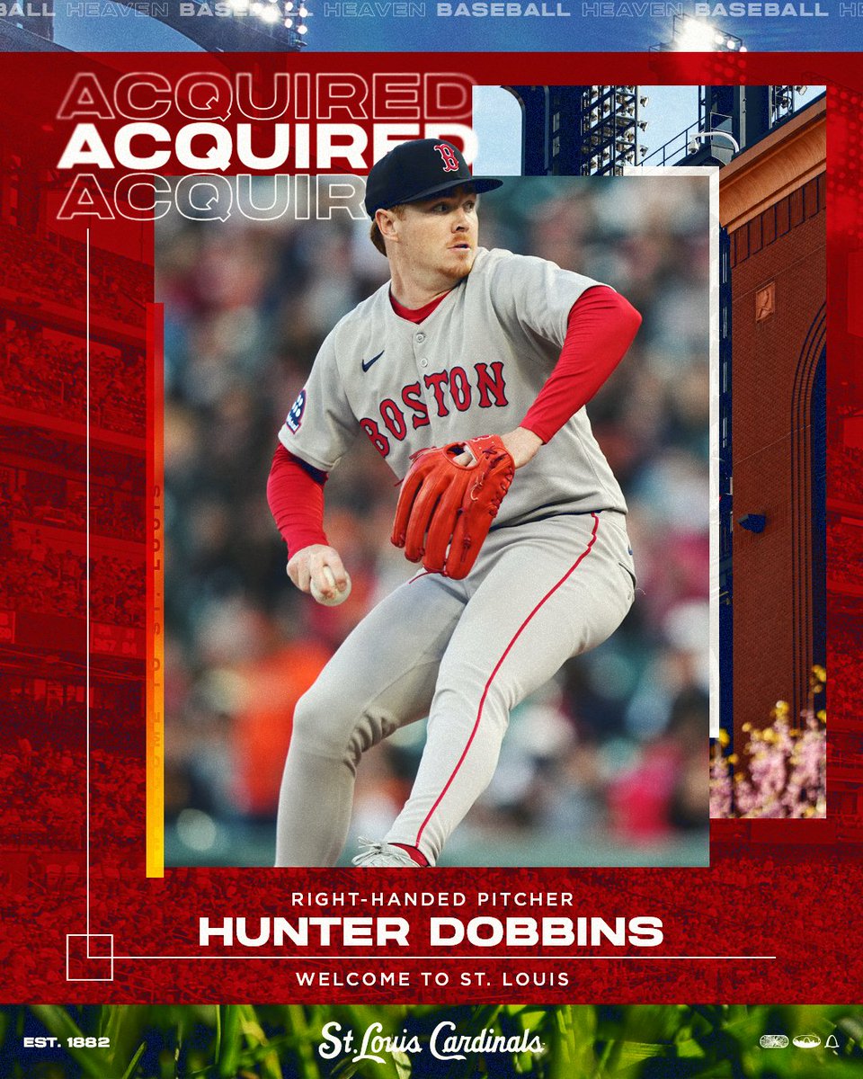 There's a new righty in town!
Welcome to St. Louis, Hunter!