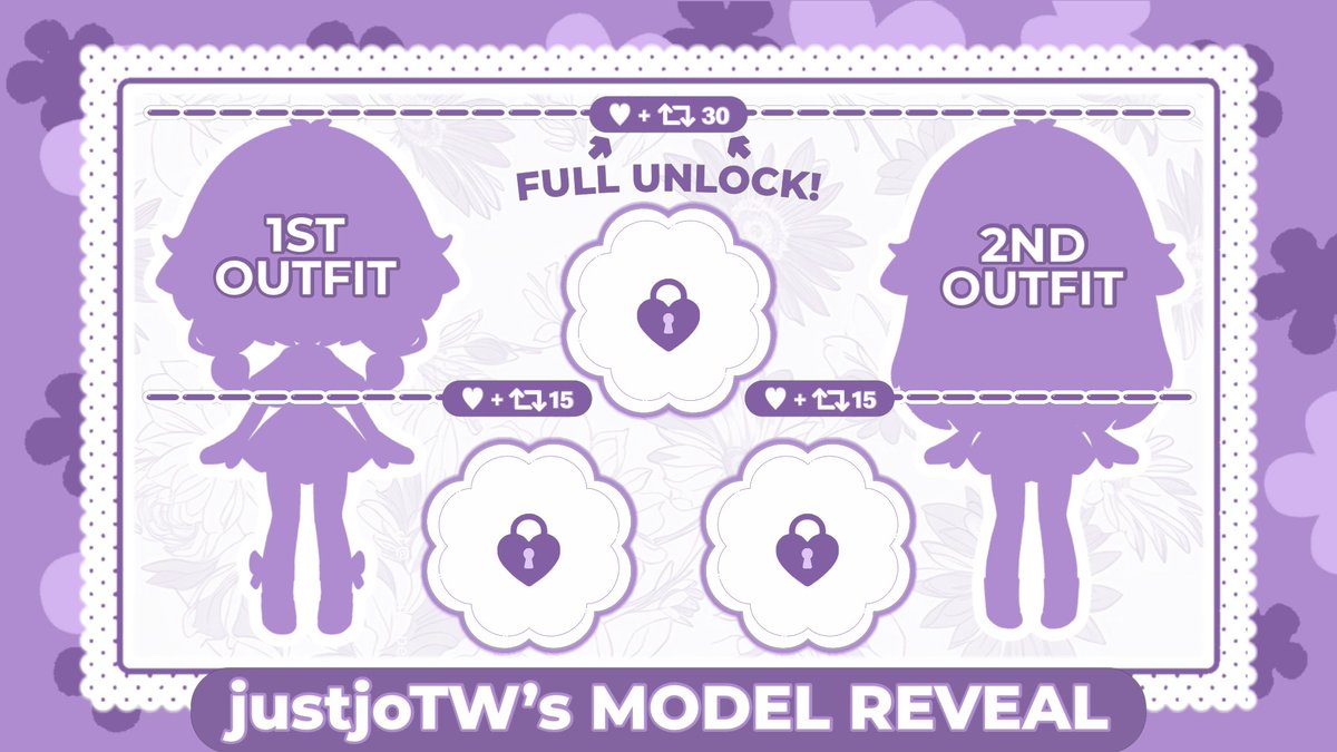 justjoTW's tweet image. ໒(ㅅ´ ˘ `)ა ₊˚⊹ ᰔ Model Reveal! ᰔ ⊹˚₊

Debut: December 31st @ 5pm (PST)!

♡ and ↻ to unlock!

#ModelReveal #VtuberDebut #Vtuber #ENVtubers #VTuberUprising #Live2D