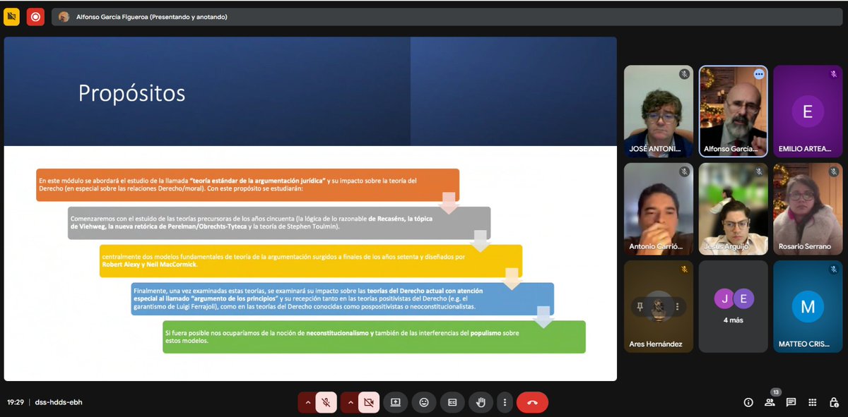 Máster Teoría del Derecho y Argumentación Jurídica tweet media