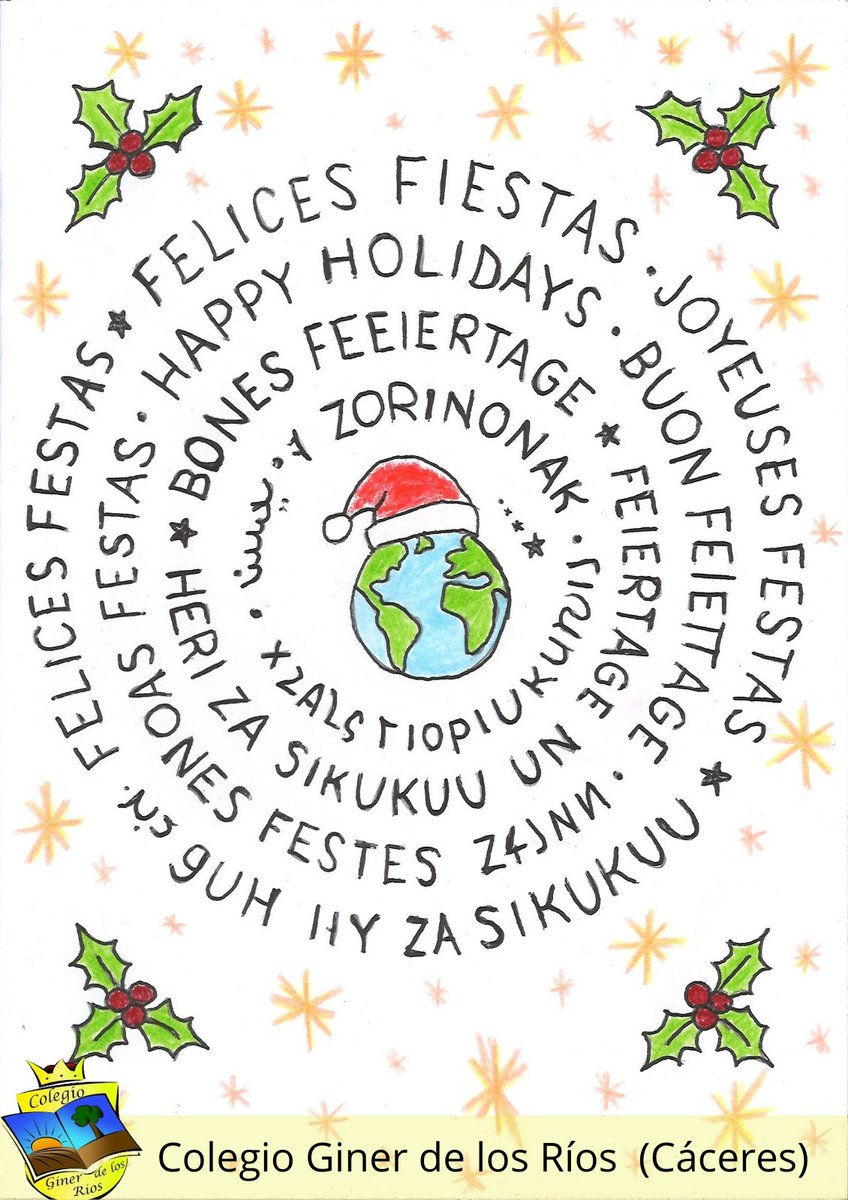 ¡Felices fiestas!