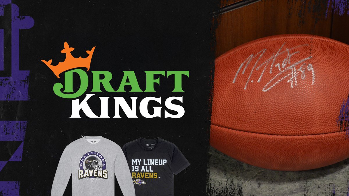 Ravens's tweet image. We're giving away a football signed by Mark Andrews! Repost and follow @DraftKings for your chance to win!

Full rules: static.clubs.nfl.com/image/upload/r…