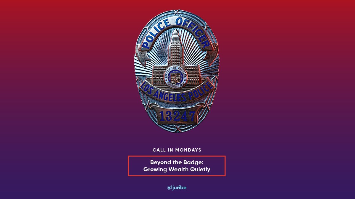 LenchoJUribe's tweet image. Heroes don’t need trophies. They need a retirement plan

Your uniform earns respect. But you deserve more than respect

Save this post. Start the conversation with your partner about where you want to be in 10/20/30 years
#WealthBuilding #FirstResponderRetirement #CallInMondays