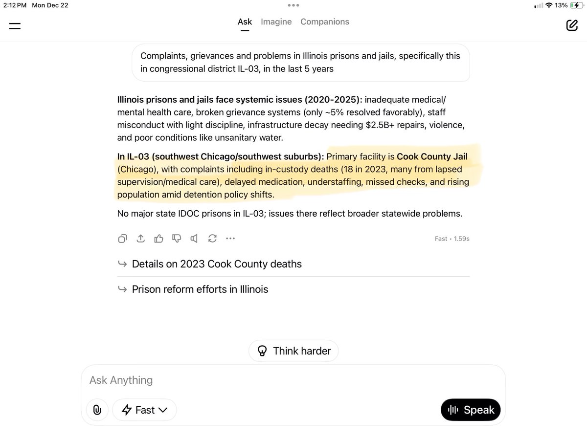 <a href="/repdeliaramirez/">Congresswoman Delia C. Ramirez</a> Seriously???

When have you ever visited a single constituent in jail in your district?

When have you ever inspected any jail in your district to see if it meets your standards?

I will bet you the answer above to both are never!

So you work for illegals in temporary detainment