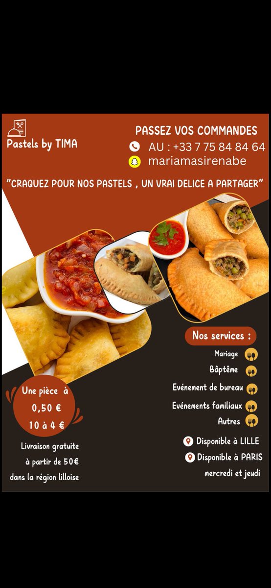 abdoulbvrry's tweet photo. Bonsoir tt le monde y’a la sister qui a monté son truc
Pour ceux qui veulent , dites vous venez de ma part elle arrange 🙂↕️#InstantPub https://t.co/DO5CHEvyGJ