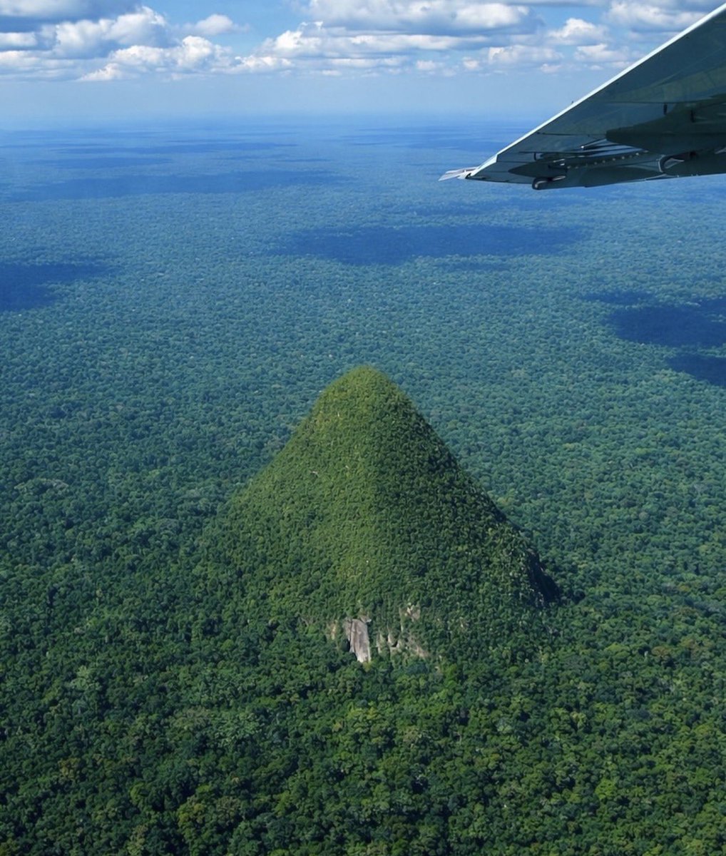 derek__olson's tweet photo. This photo is making the rounds again…
A hidden pyramid in the Peruvian Amazon or just a natural formation? https://t.co/mmNvAv9P5R