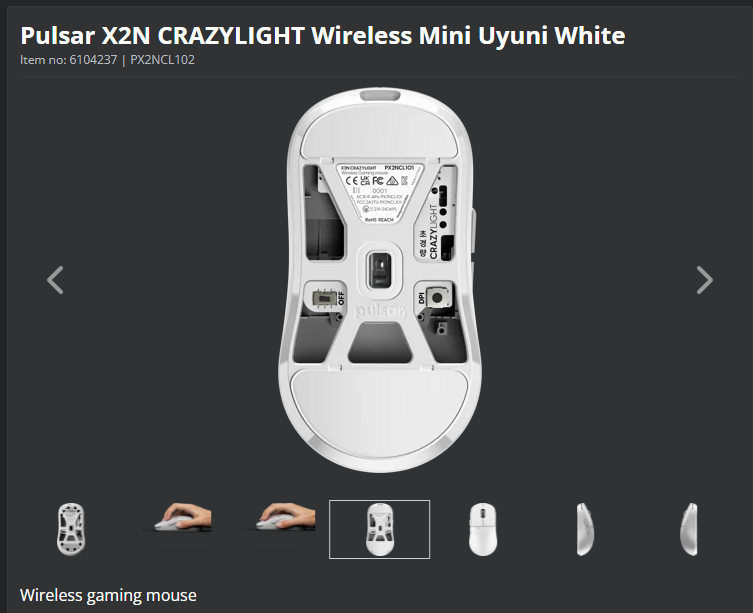 jakeufps's tweet photo. Pulsar X2N CrazyLight, 35g https://t.co/qE9ComCFNU