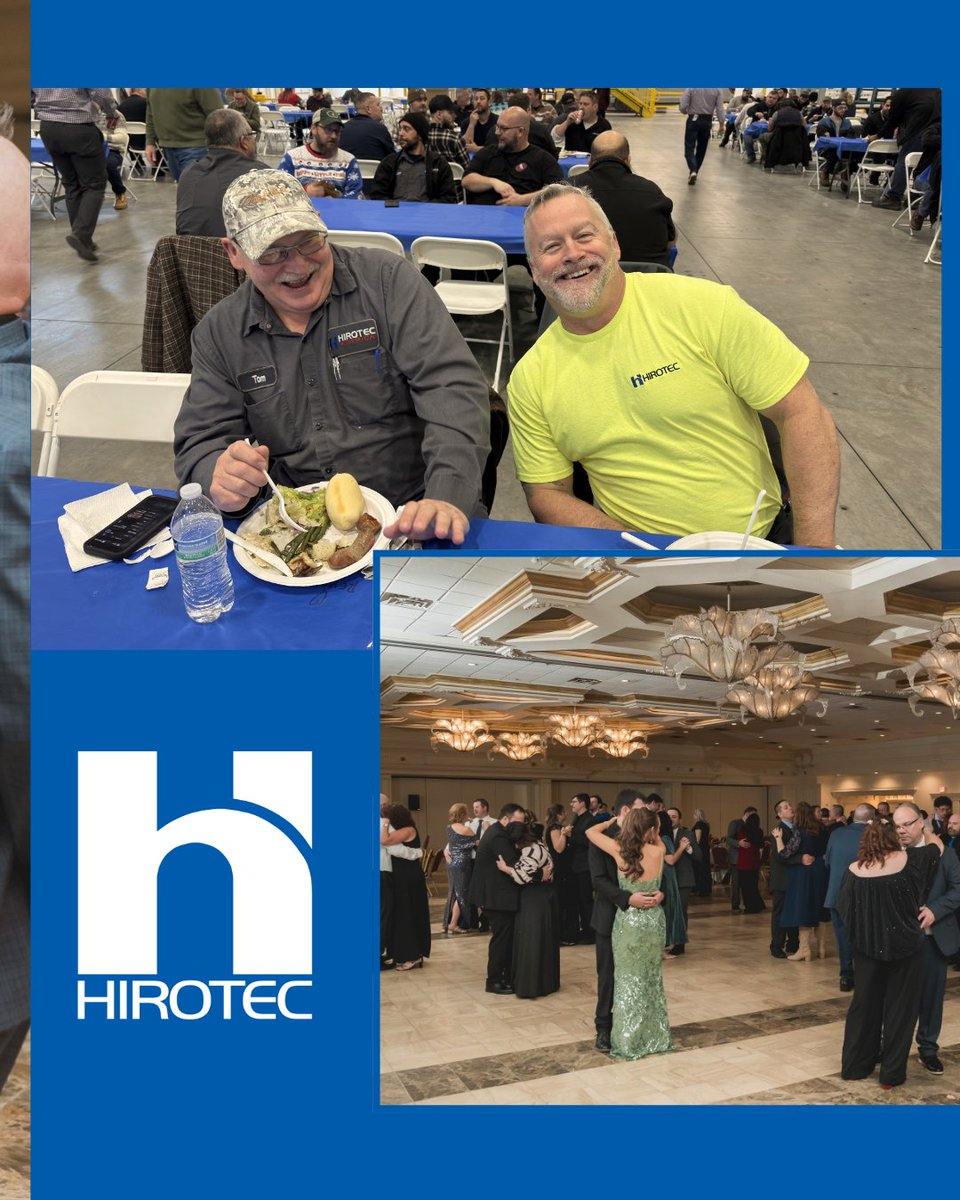 HIROTEC_AMERICA's tweet photo. From our holiday party to the manufacturing luncheon, we’re grateful for the connections this season creates. And to make it even more meaningful, we were honored to donate to seven local families. 🎁💙#HIROTECAmerica #BEaHIRO #HolidaySeason https://t.co/mY29k0CQWu
