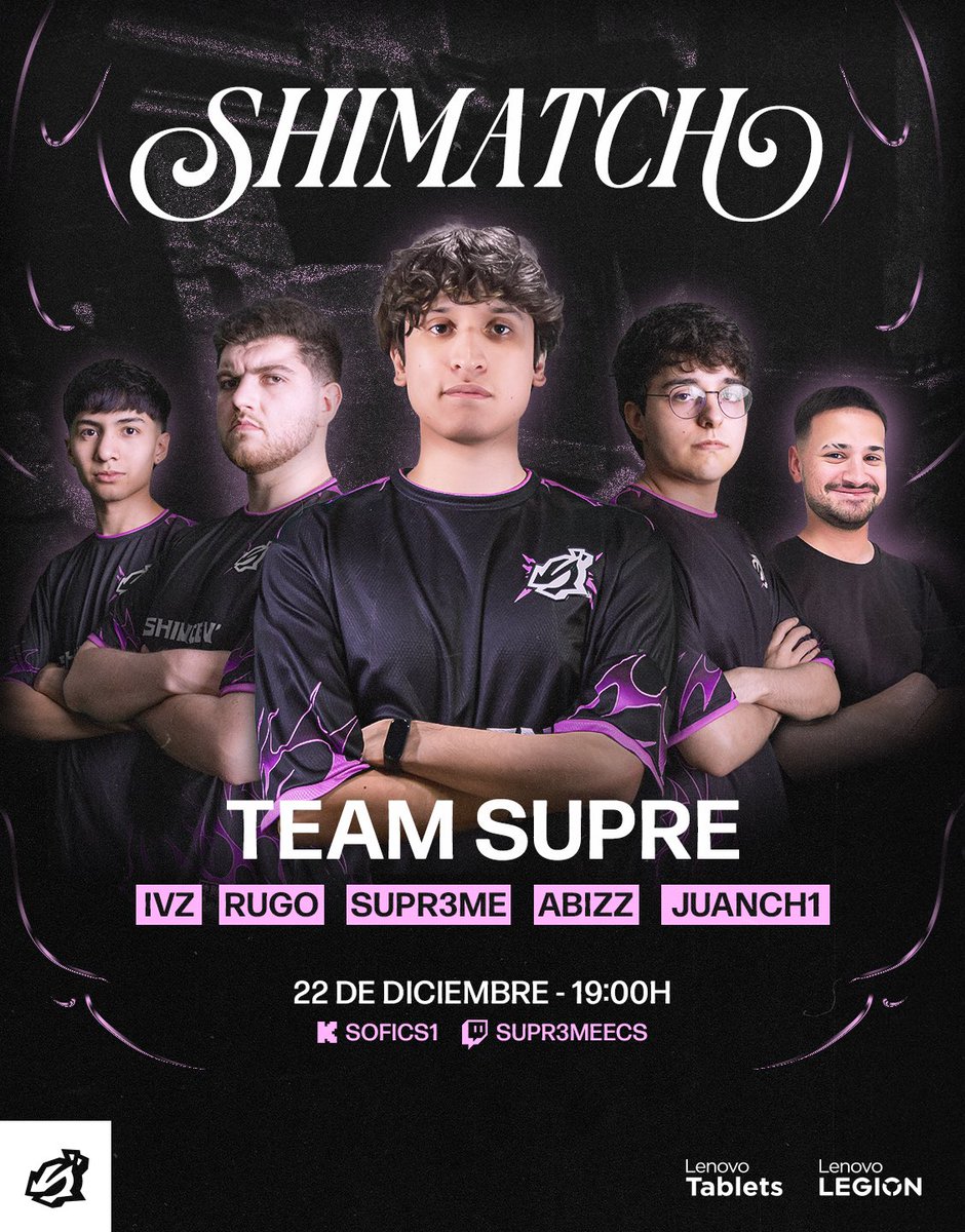 ShindeNgg's tweet image. HOY | 19:00 HS 🇦🇷
TENEMOS SHI-MATCH 😈

Así quedan conformados los equipos:

🔴 Equipo @Supr3mea2 
🔴 @ivzquintana 
🔴 Juanch1
🔴 @rugocsgo 
🔴 @abizzcs_ 

🔵 Equipo @sofffi_cs 
🔵 @lokonazo1 
🔵 @nachocsg0 
🔵 @naz_cs 
🔵 @peqexinocsgo