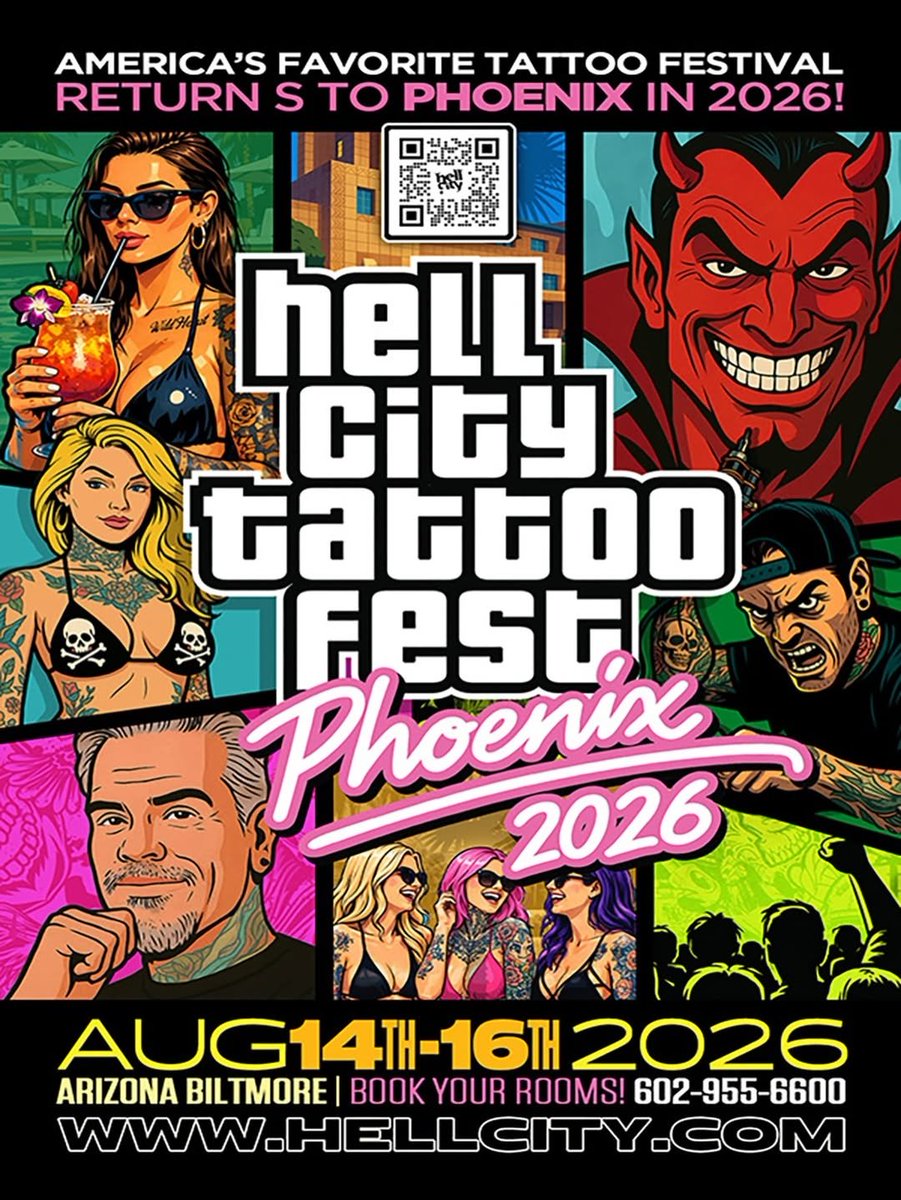 Hell City Tattoo Fest tweet media
