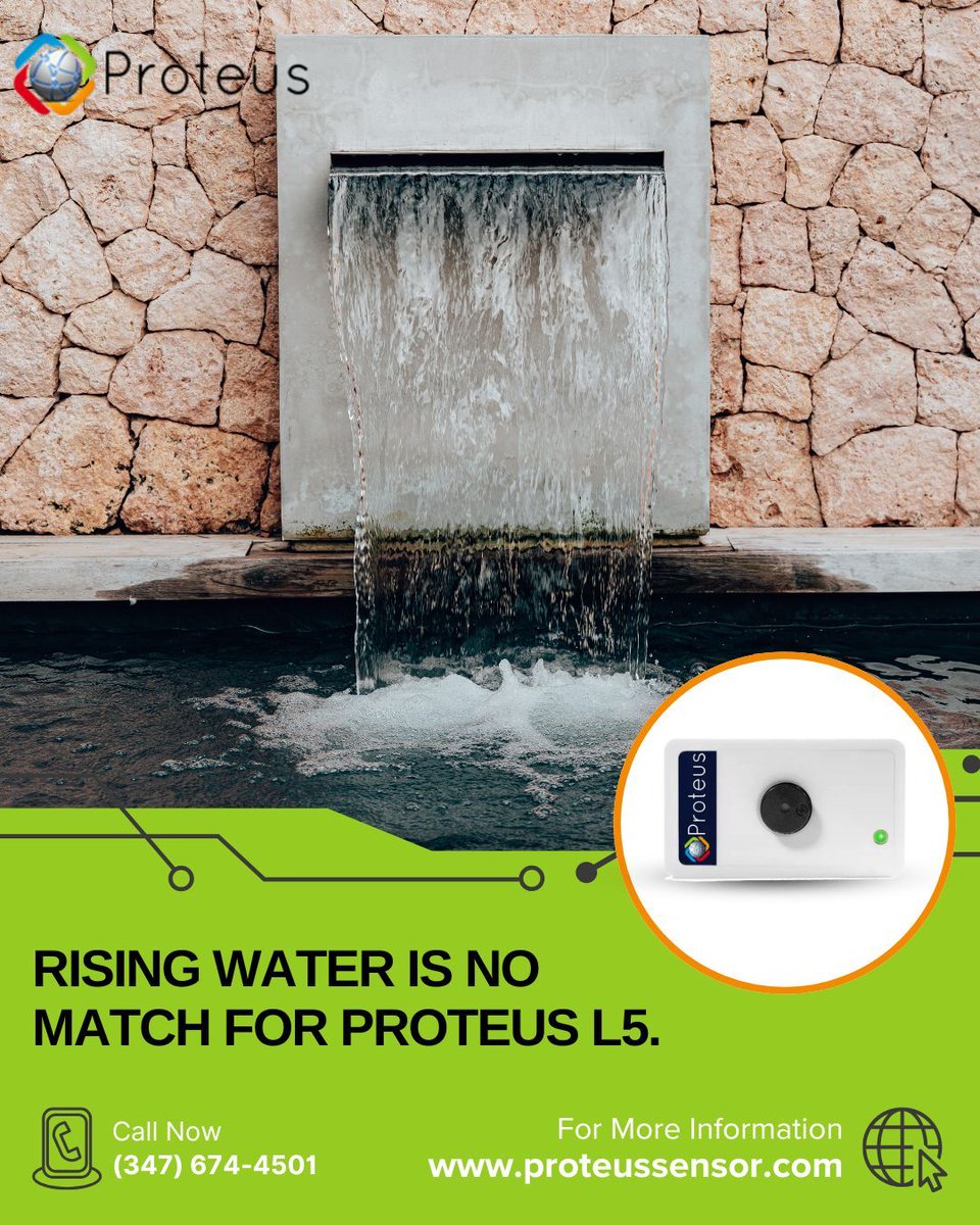 ProteusSensor's tweet image. Rising water is no match for Proteus L5.

🔗 proteussensor.com/wifi-water-lev…

#ProteusSensors #WaterLevelSensor #SmartHomeTech #FloodAlert #BasementProtection #WiFiMonitoring #HomeSecurity #SmartLiving #SafeSpaces #PeaceOfMind