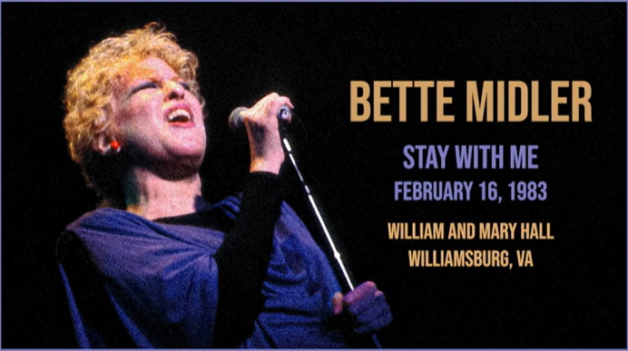 BootlegBette's tweet photo. Audio: 3 Songs From ‘The Bette Midler Archive’ Gems, I Say!
#Audio, #Bette Midler, #DeltaDawn, #Music, #StayWithMe, #StrangersInTheNight, #TheBetteMidlerArchive, #Tours
https://t.co/xaP3zTlfEp
To Read The Article, Click The Link Above Or Copy/Paste It In Your Browser! https://t.co/eYEHnZCtdK