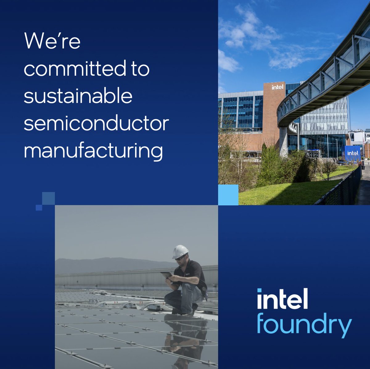 From water conservation and renewable electricity to dramatic emissions reductions—sustainability is core to how we build. ms.spr.ly/6019toZF1

#IntelFoundry #Sustainability