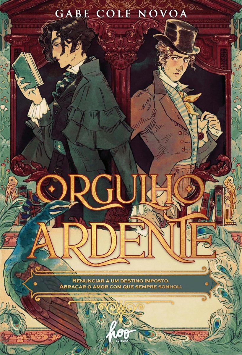 Eles não jogam hóquei no gelo, mas têm um romance ardente que faz o coração pular de tanto amor! 💛

🔥 "Orgulho Ardente", uma releitura LGBTQIA+ do clássico de Jane Austen escrita por Gabe Cole Novoa, já está disponível: amzn.to/4oFlbXq