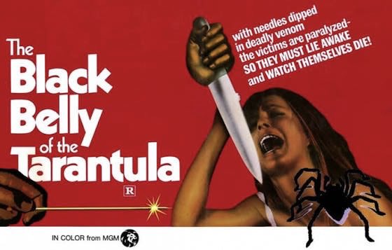 🚨15 TICKETS LEFT!🚨 for our January Giallo kick off of BLACK BELLY OF THE TARANTULA. See a rare 35mm print on 1/5 at LF3 / <a href="/am_cinematheque/">American Cinematheque</a>. 🎟️: tinyurl.com/4d4mtrsv