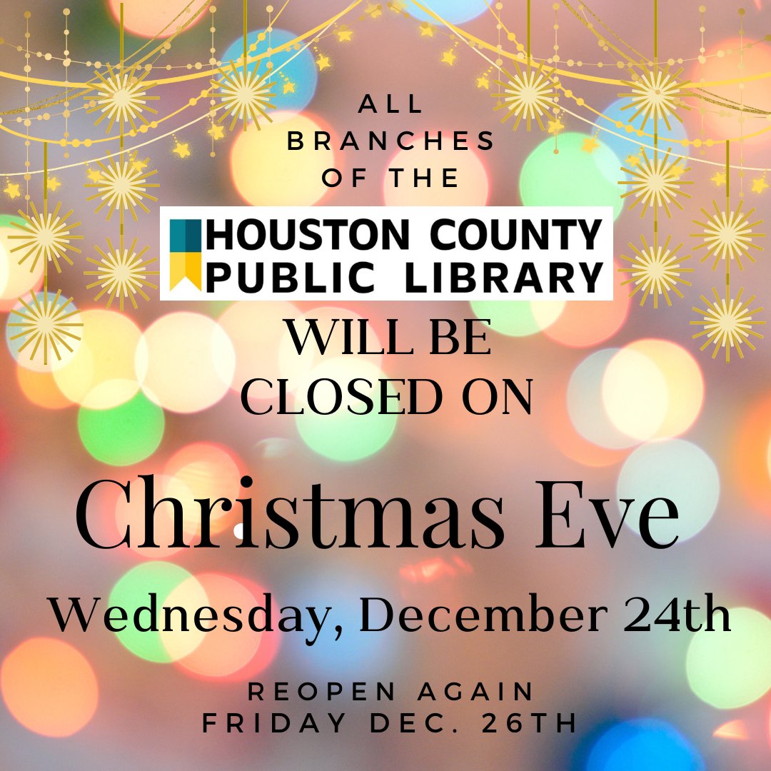 Houston County Public Library System tweet media