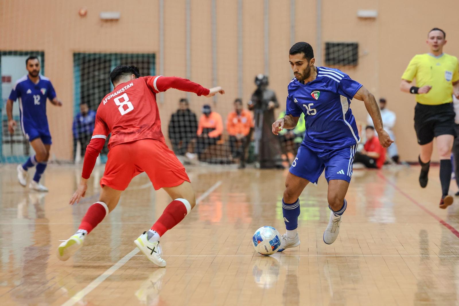 تعادل" أزرق " الصالات وأفغانستان ودياً 