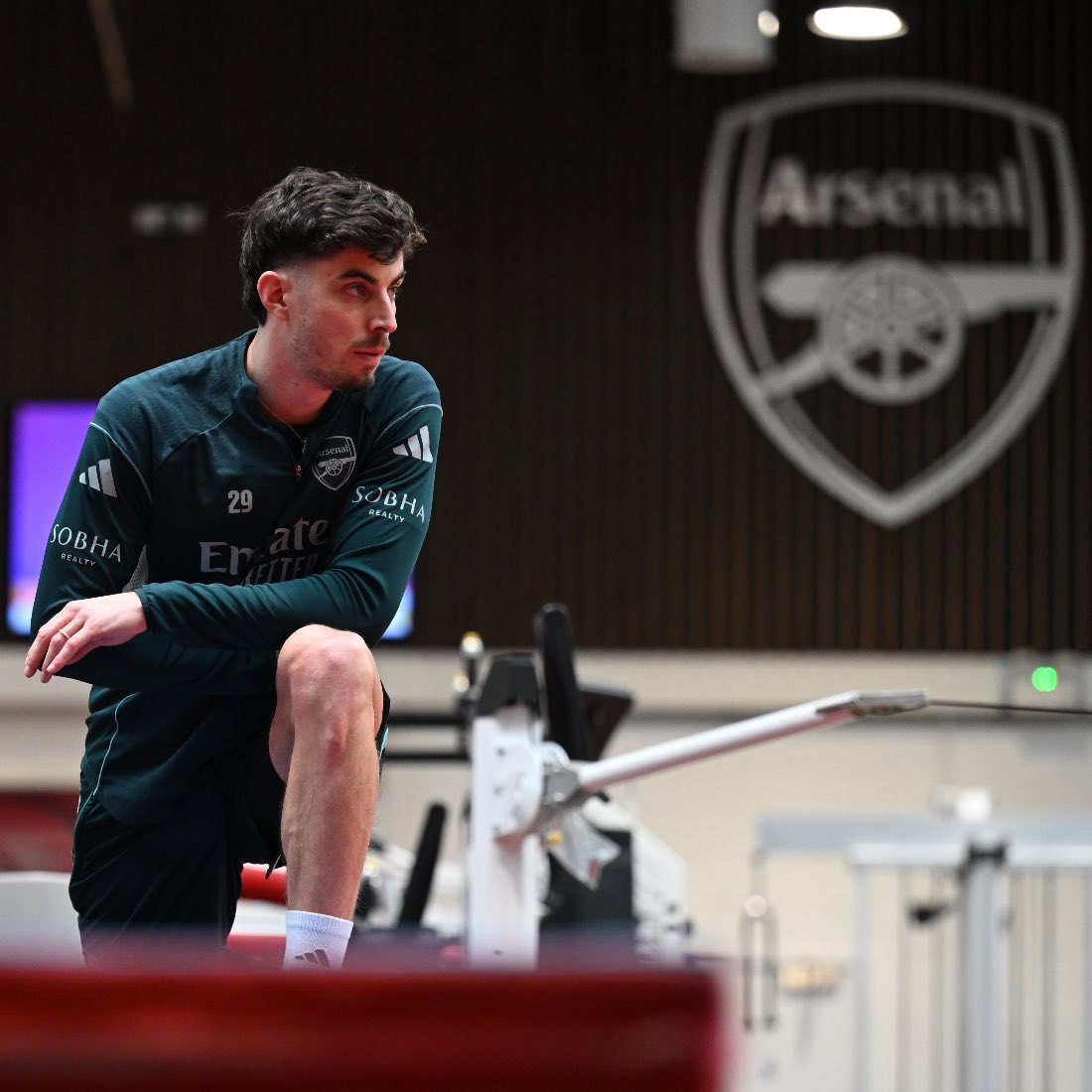 EPL_Gunlukleri's tweet image. Uzun bir sakatlık dönemi geçiren Kai Havertz çalışmalarına devam ediyor.