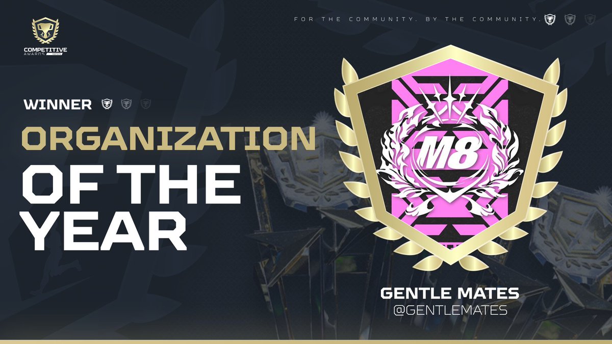 CompAwardsFN's tweet image. 🏆 2025 ORGANIZATION OF THE YEAR 🏆

▪️@gentlemates