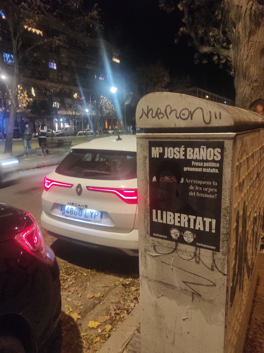 antirepre_pon's tweet image. El Gobierno de PSOE-Sumar que tant presumeix de progressista, vol deixar morir a Maria José Baños, lluitadora antifeixista i presa política dels GRAPO greument malalta.

És urgent arrencar-la de les urpes de l'Estat abans que sigui tard. Denunciem-ho als barris obrers i populars!