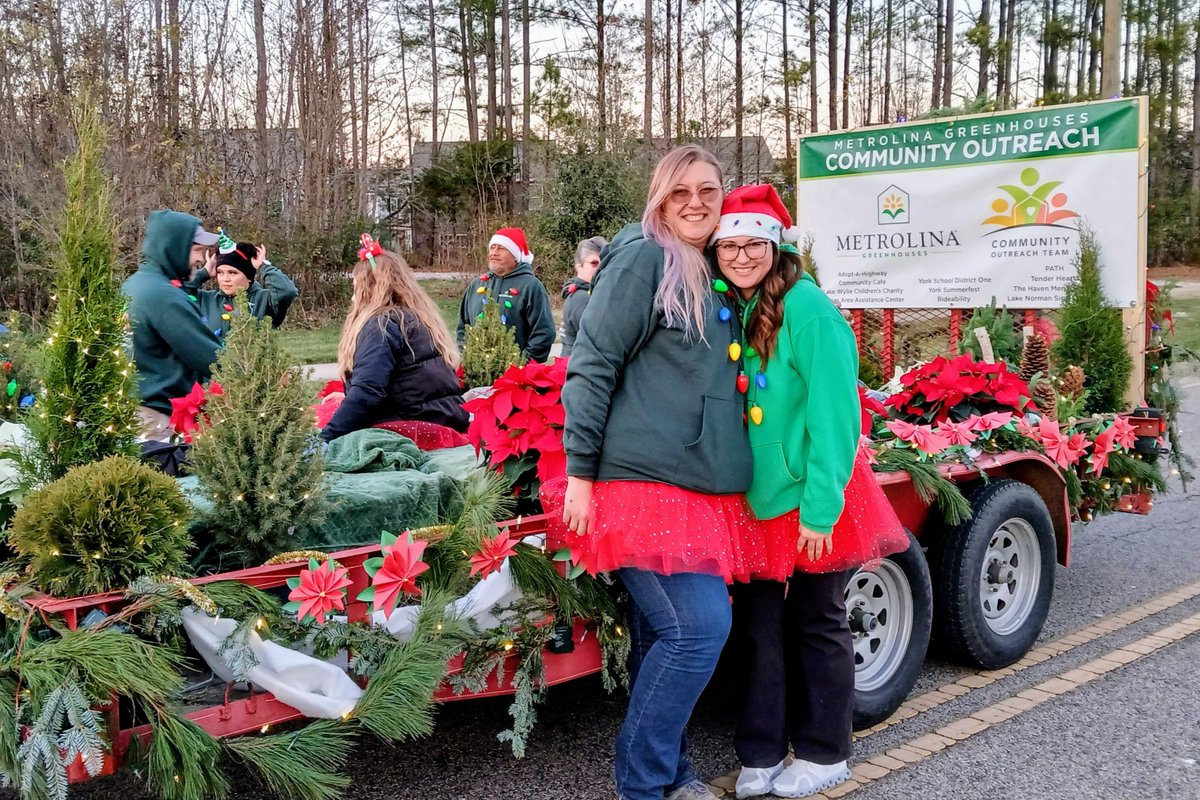 This month, the York Community Outreach Team got to be involved in the York  Hometown Christmas parade. Grower Manager Mallory Shaw said, 
