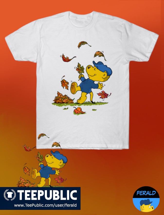 Ferald's tweet photo. Ferald Amongst The Autumn Leaves T-Shirt https://t.co/wzxDC6tcC2
#teerepublic @teepublic #TeepublicFinds #upbeat #TeepublicArtist #WhimsicalDesign #ferretdesign #ferretprint #autumn #autumnleaves #unruly https://t.co/BIEi4kTlXy