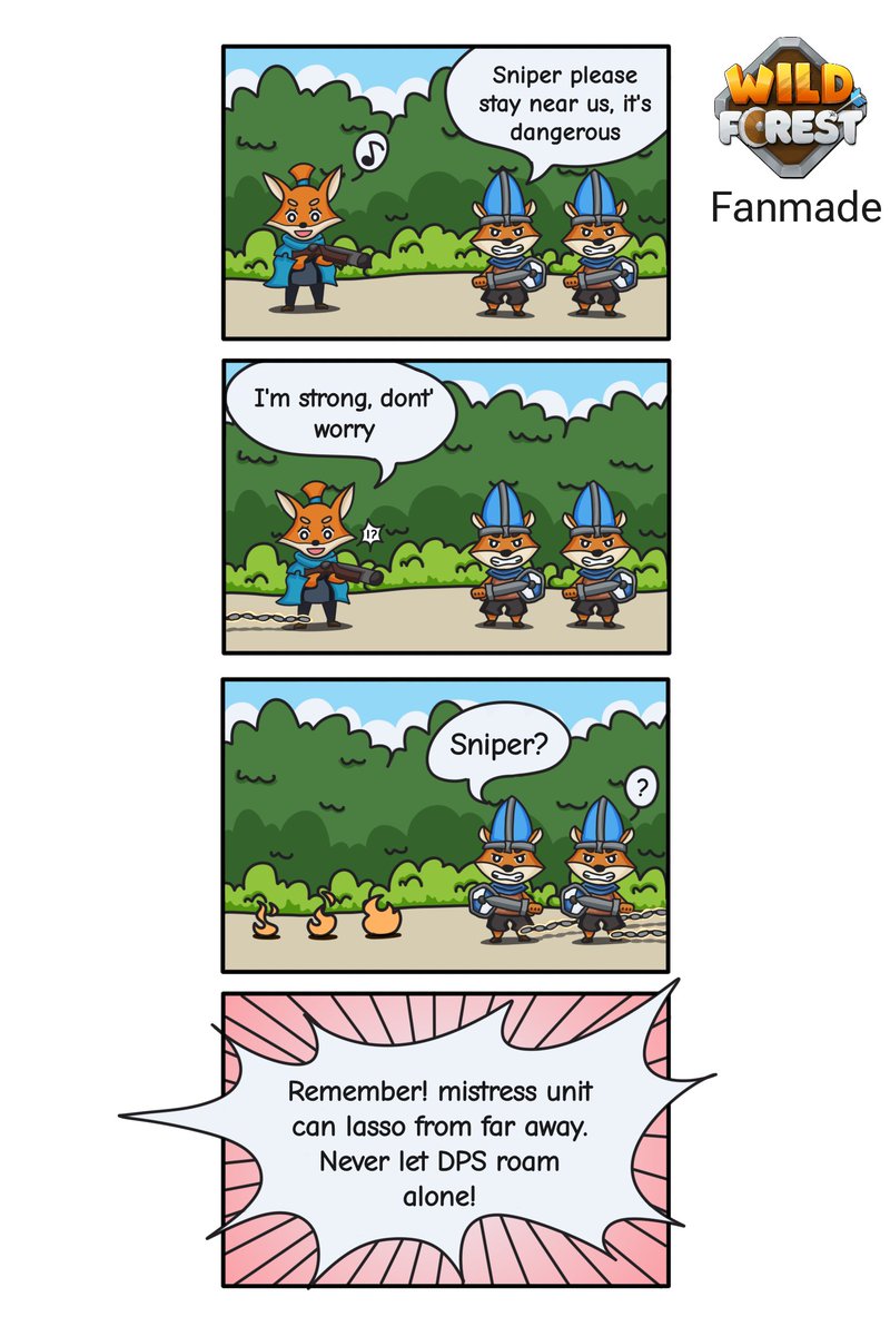 [Beware of the mistress] 4 koma #02 <a href="/playwildforest/">Wild Forest</a>
#playWildForest #WildPass