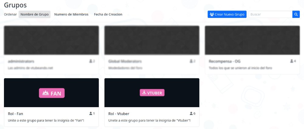 ¿Sabias que en el foro puedes tener una insignia que denota si eres Vtuber o Fan (o ambos)?
Simplemente únete a uno de los grupos con el título de "Rol", y podrás elegir tu insignia en tu perfil!
Estamos evaluando que otros roles agregar... ¿Tienen algo en mente?