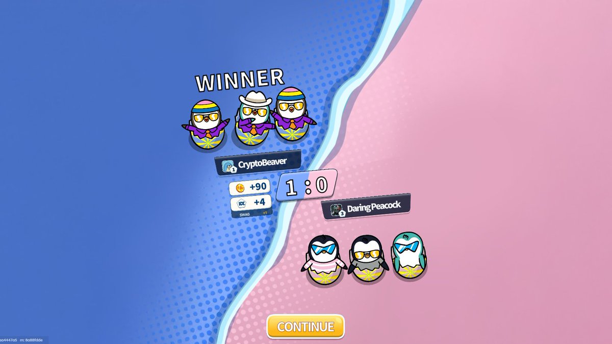 kryptobeaver's tweet image. Having fun in @PenguClash @AbstractChain 😀