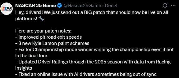 Commander tweet media