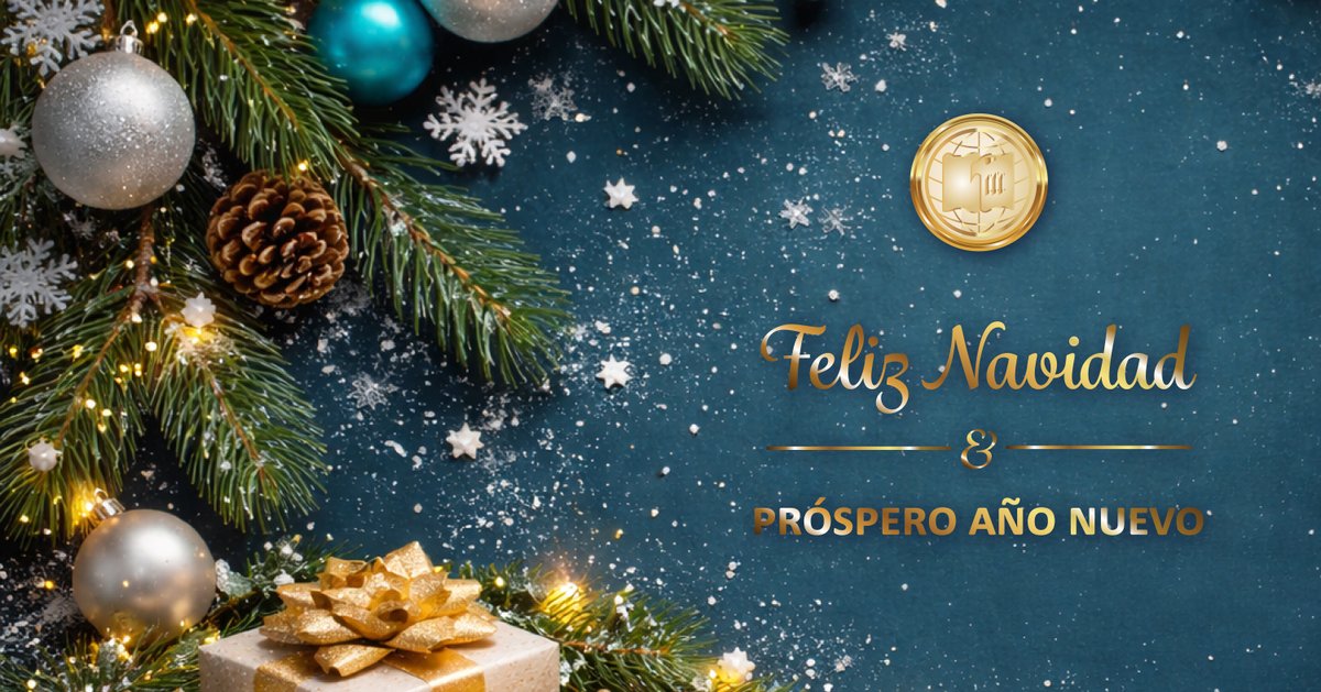 Extendemos a la comunidad AMEI nuestros mejores deseos de paz, bienestar y armonía. Que esta Navidad sea un espacio de reflexión y esperanza, y que el Año Nuevo nos brinde renovadas energías para fortalecer el diálogo académico y el compromiso con los estudios internacionales.🎄