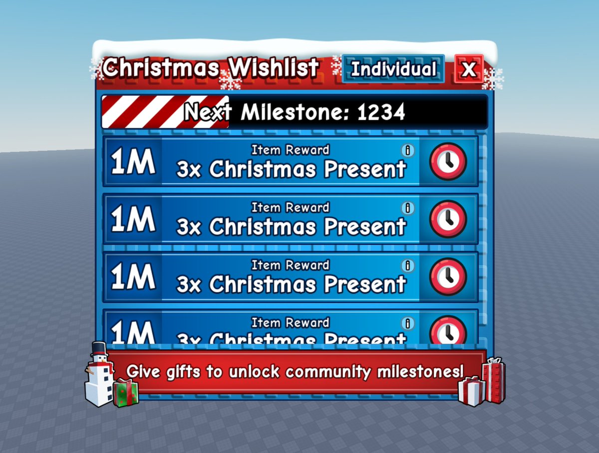 Some UI stuff I helped <a href="/GrowaGardenRblx/">Grow a Garden 🍅</a> with for their Christmas updates! 🍅

#Roblox #RobloxDev