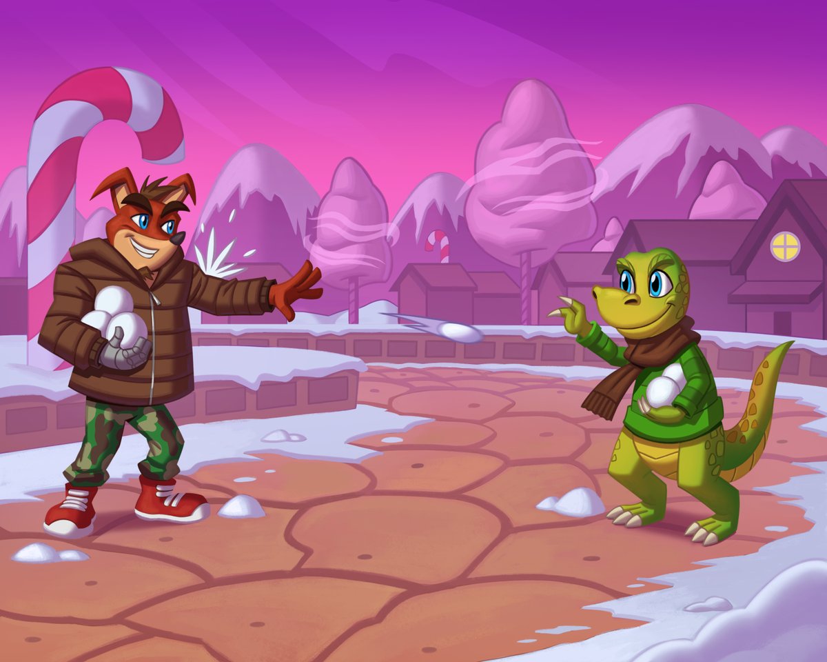 Commission I did for <a href="/MrGaming3590/">DR.GAMING Nigel in Laboratory</a>, thank you very much for your trust.

#crashbandicoot #Commission #digitalart