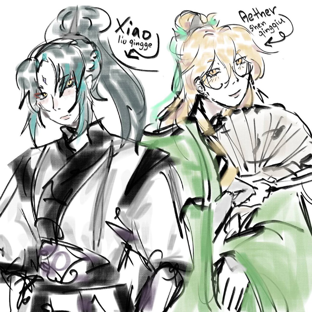 lososikve's tweet photo. haiii.

#xiaother #liushen #svsss https://t.co/Xfzyg3A1Ci