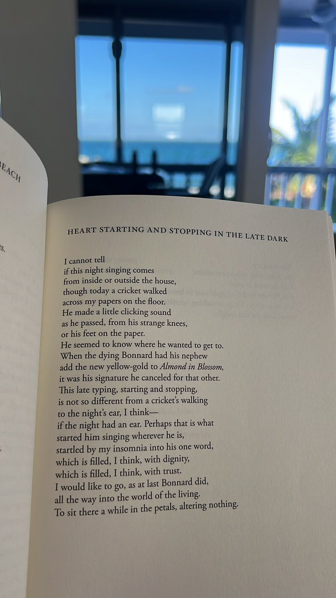 bloodsigns's tweet image. Jane Hirshfield • The Asking