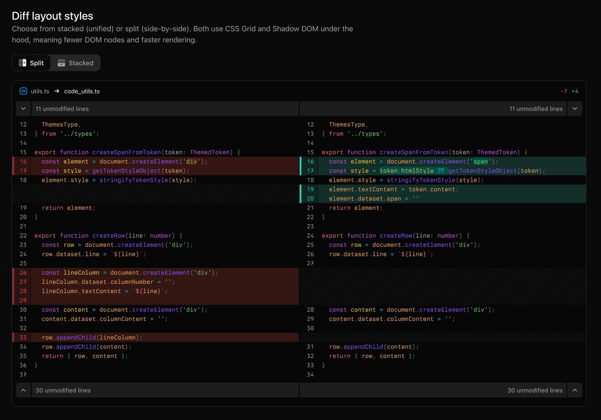 Diffs·com uses Berkeley Mono, the theme is just so kino.
From Pierre Computer Company.