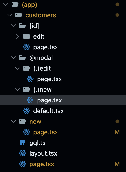 valaj_'s tweet photo. @c0ldgroove @IkramHussain30 @tan_stack Actually implemented this behaviour with nextjs few months ago, it leaves you with something like this, its a bit clunky to work with and to wrap your head around it. Would not recommend https://t.co/mAe4vnY6Ko