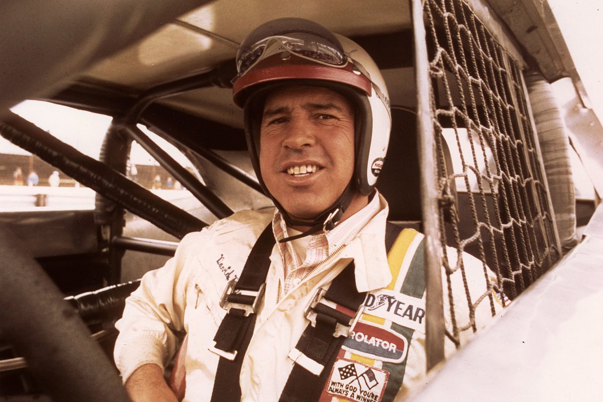 NASCARHall's tweet photo. Today we remember David Pearson, “The Silver Fox." Pearson raced 574 times in the NASCAR Cup Series, claiming 105 victories and three championships (1966, 1968, 1969) — achievements that cemented his place among the sport’s all-time greats. https://t.co/sLfmUuWPjq