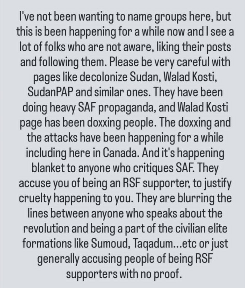 Since I made this post I was informed of disturbing behavior and doxxing by the following SAF-championing Instagram accounts. Sharing with permission: