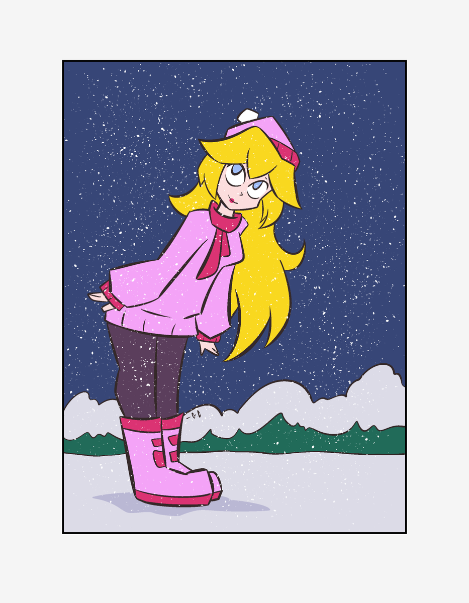 Winter Princess Peach