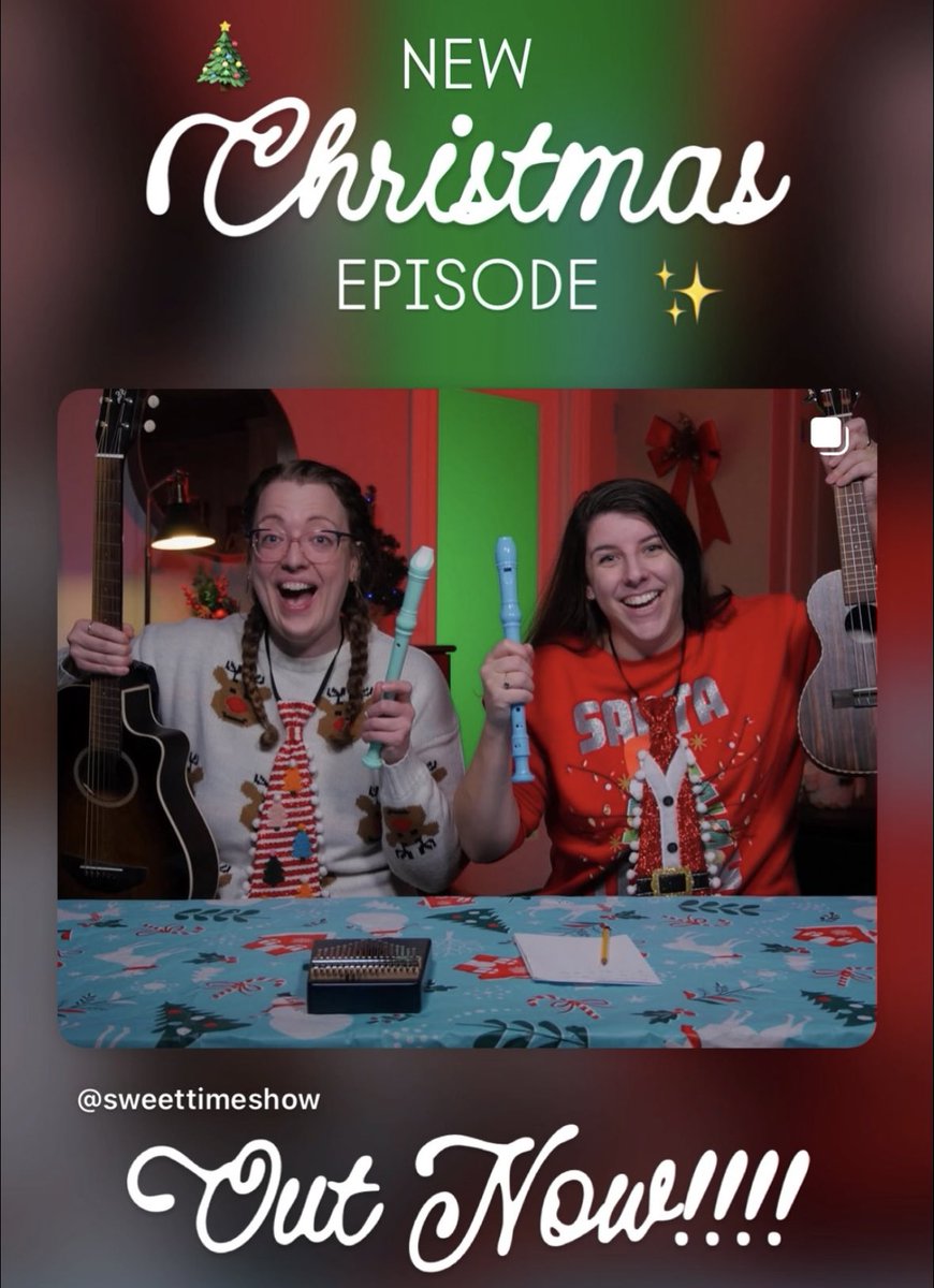 ❤️ NEW CHRISTMAS EPISODE OF SWEET TIME IS NOW AVAILABLE 💚

Merry Christmas everyone, and thank you for spending your sweet (festive) time with us!

youtu.be/jA_pYMBld3s?si…