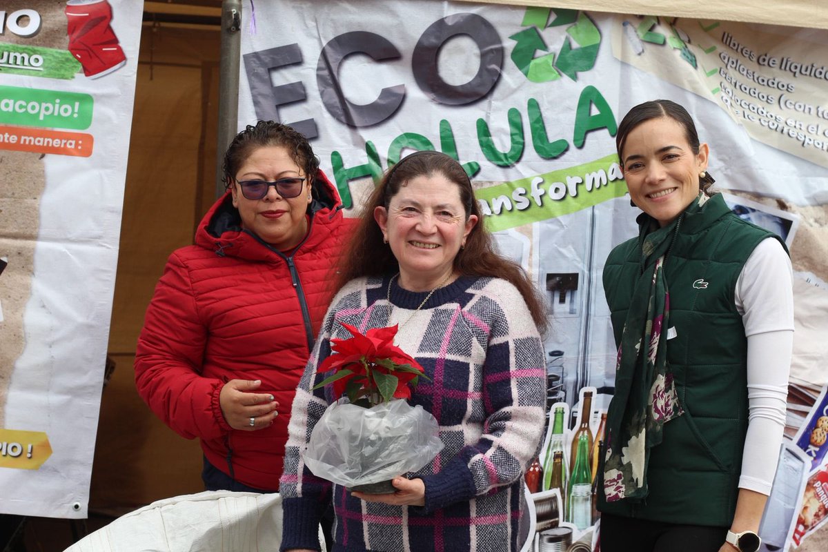 Participamos en esta última edición 2025 del #EcoCholula ♻️ donando más de 50 Nochebuenas.

🚮Gracias a la contribución activa de la ciudadanía, las acciones de reciclaje traduciendo en beneficios directos para nuestras escuelas. 🏫 👦🏻

#ParticipaciónCiudadana #carofdzregidora💚