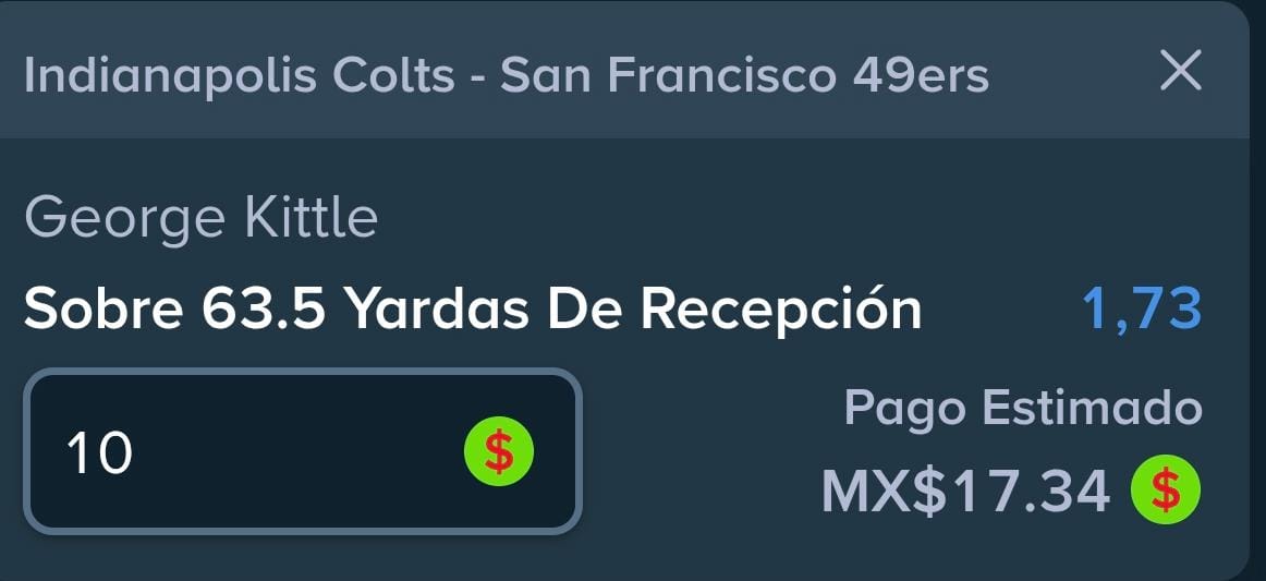 DyorPicks's tweet photo. Raza, el pick más fuerte que veo hoy no es el spread ni ML, sino un prop de jugador con base lógica: Kittle por encima de su línea de yardas de recepción. El tipo ha estado consistentemente sobre esa marca con Purdy sano, y los Colts son bastante malos defendiendo TE
Stake 10 https://t.co/u68g19ceZz