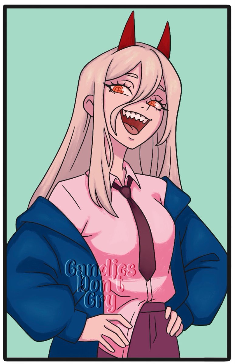 candiesdontcry's tweet photo. Denji, Power e Aki 

#chainsawman #fanart #denji #power #aki #animefanart #desenho #cartoon #digitalart #artedigital #drawing https://t.co/PLzOQTtGHo
