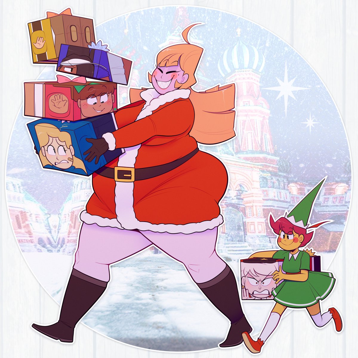 A hefty assortment of fat festive goodies to tide you over until