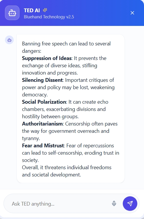 <a href="/JChimirie66677/">Jim Chimirie 🇬🇧🎗</a> They are simply banning free speech Jim..  This Is from our own impartial AI system .. no bias just a warning