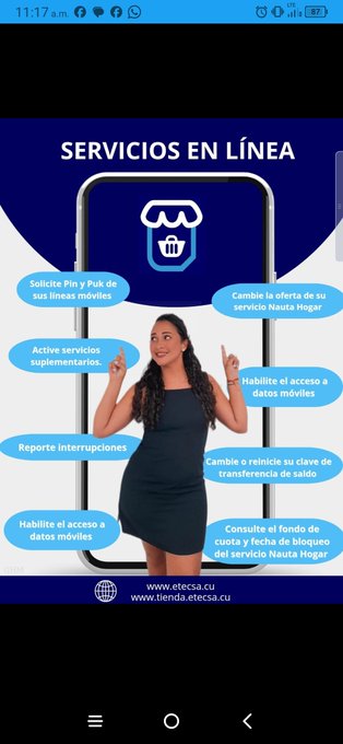 #EtecsaTeAcompaña #EtecsaConCuba #Etecsa_LasTunas <a href="/ETECSA_Cuba/">ETECSA</a>